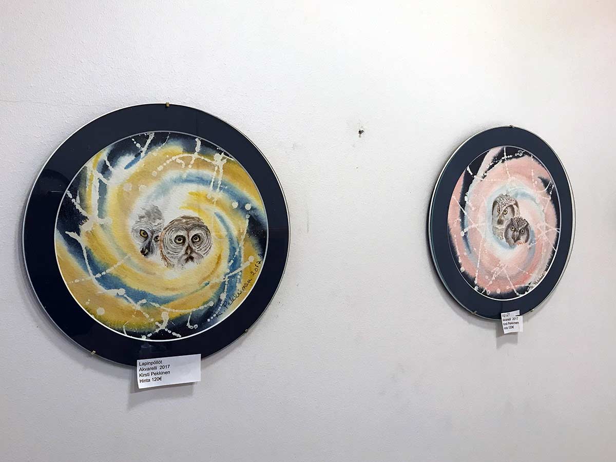 Taidegalleria Kangasniemi Lounas ja Leipä - Kirsti Pekkisen Taidenäytely 3-30.9-2024lleja - 1.10-31.12-2023